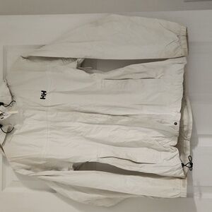 HELLY Hansen white waterproof jacket